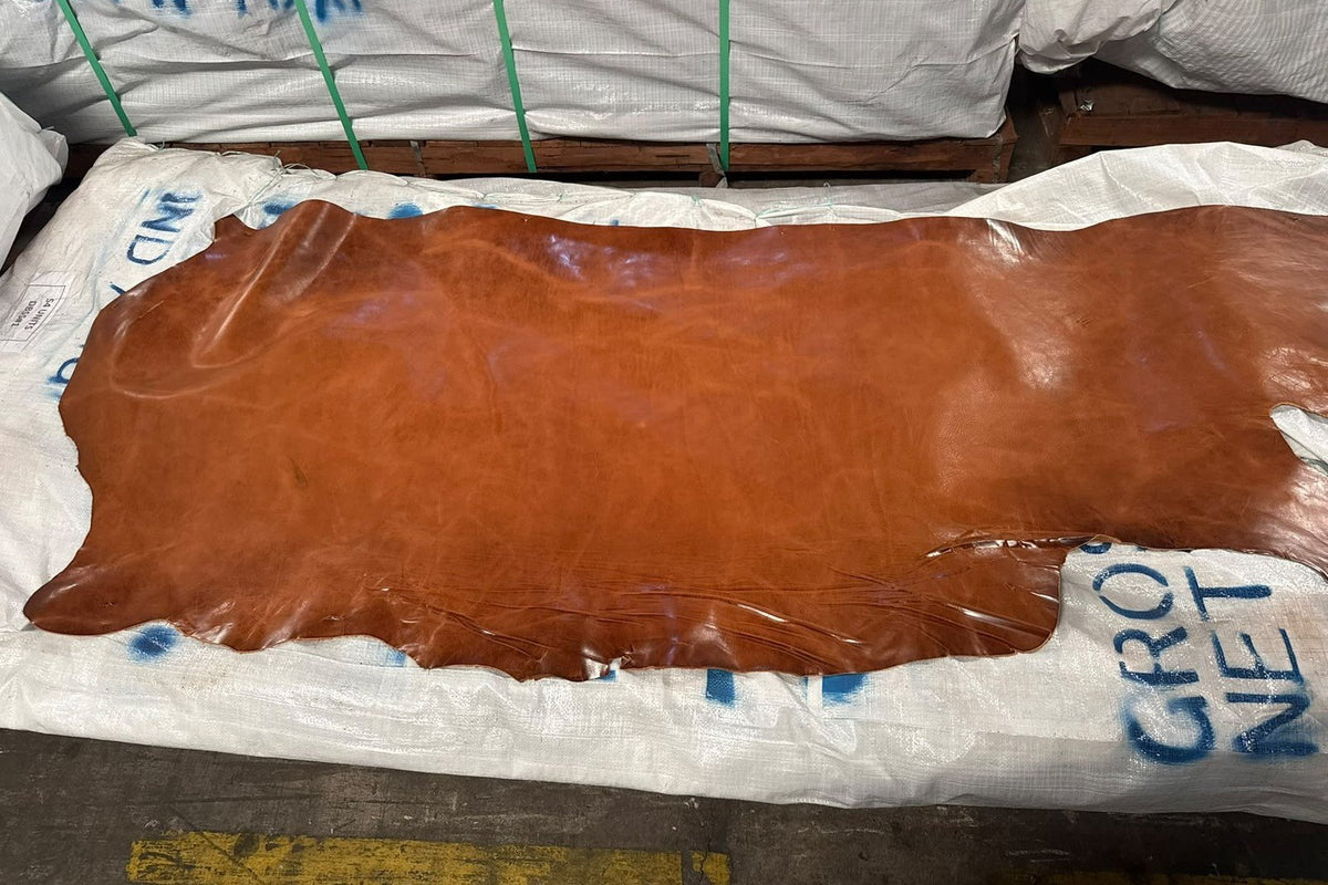 Montana tan leather side
