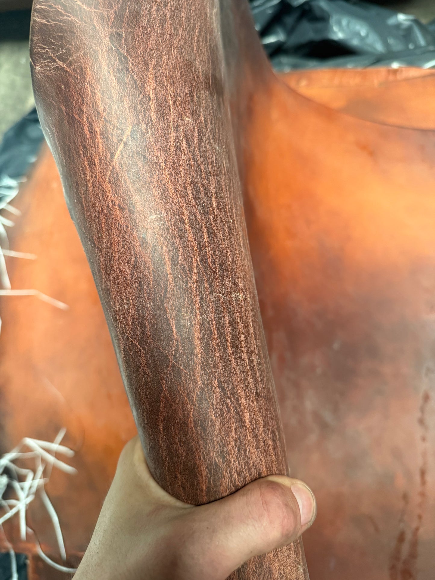 Pull Up Harness Leather Dosset For Reins
