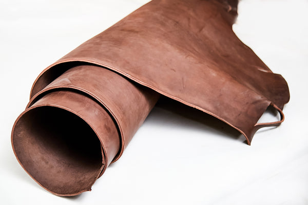 Dark Brown Skirting Leather